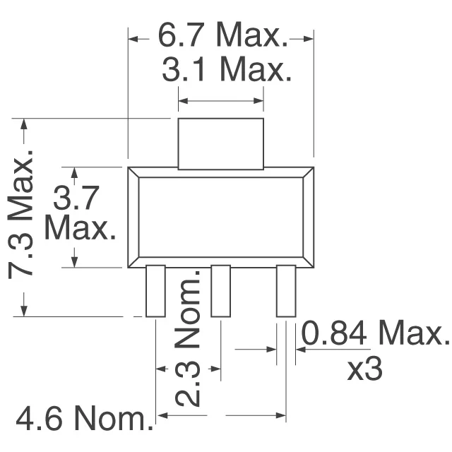 FZT658TA Diodes Incorporated  Transistors - Bipolar (BJT) - Single